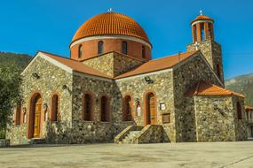 Orthodox Church in Amiantos, Cyprus