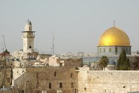 sacred wall in Israel