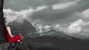 Meditation Monk