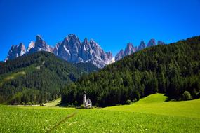 Val Di Funes Church