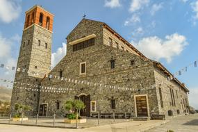 stone church in Kyperounta, Cyprus