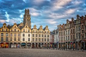 beautiful City Downtown France
