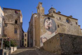 ancient architecture in the Corsican Calvi