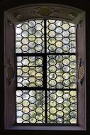 aged Lead Glass Church Window