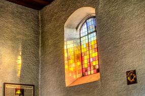 enchanting Church Window Colorful