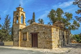 stone architecture of the orthodox church in cyprus