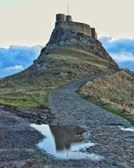 castle in Lindisfarne