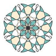 Circle abstract Vector drawing