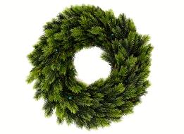 Fir Wreath Holly green
