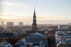 city view of Copenhagen, Denmark