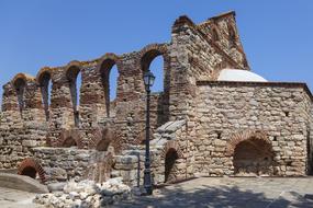 ruins if a church in Nessebar