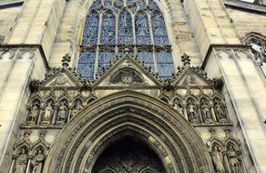 Cathedral Arch in Edinburgh, Scotland