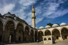 wonderful minaret in Turkey