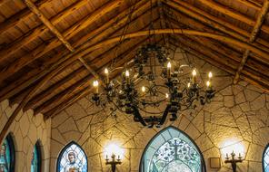 ceiling and lights in amazing Church
