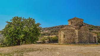medieval orthodox archangel michael church, Cyprus, Kato Lefkara