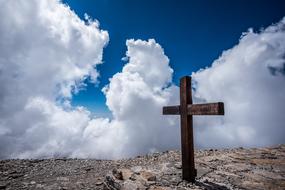 enchanting Clouds Cross