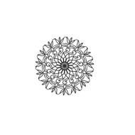 mandala design pretty drawing