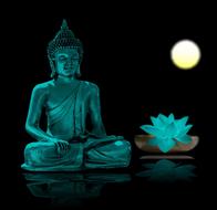 Buddha Meditation lotus