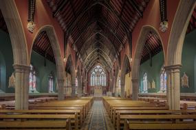 interior of the cathedral of st.Mary