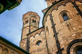 tower of cathedral, detail