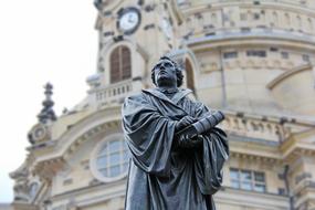 Martin Luther statue old town