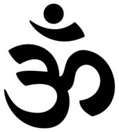 mantra sacred syllable sign drawing