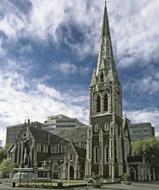 Cathedral Church of Christ is a deconsecrated Anglican cathedral in the city of Christchurch, New Zealand