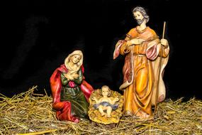 Christmas Crib splendid Figures