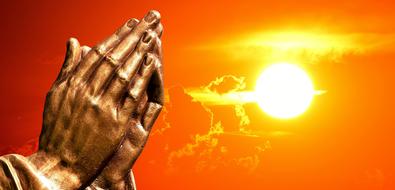 Praying Hands Faith drawing