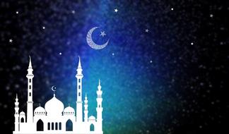 ramadan islamic religion drawing