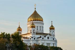 The Cathedral of Christ the Saviour is a Russian Orthodox cathedral in Moscow, Russia