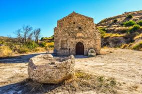 old chapel in Ayia Elissavet, Cyprus