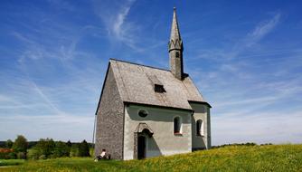 Architecture Church at Sky