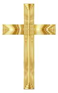 jesus cross gold