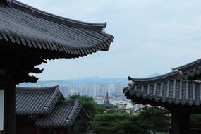 roofs of traditional korean architecture