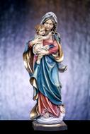 Art Statue Mary With Child