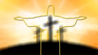 easter resurrection jesus drawing