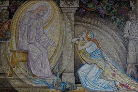 Mosaic Religious drawing