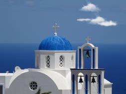 magnificent Santorini Church