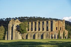 Abbey of San Galgano ruin, italy, tuscany