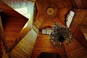 inside of Byzantine Religious Church