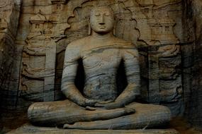 buddha in Temple, Sri Lanka