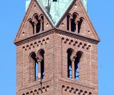 Church Tower Romanesque close-up