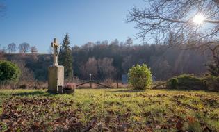 beautiful Cross Tombstone