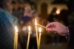 Candle religion fire