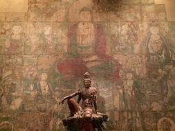sitting Buddha statue