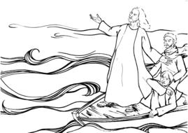 jesus bible disciples drawing