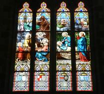 Stained Glass of Windows Church