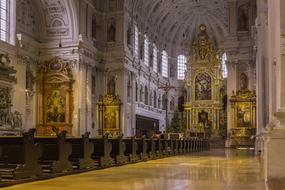 Munich Church Santa