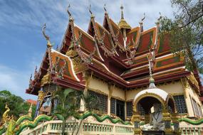 beautiful Temple Travel Pagoda